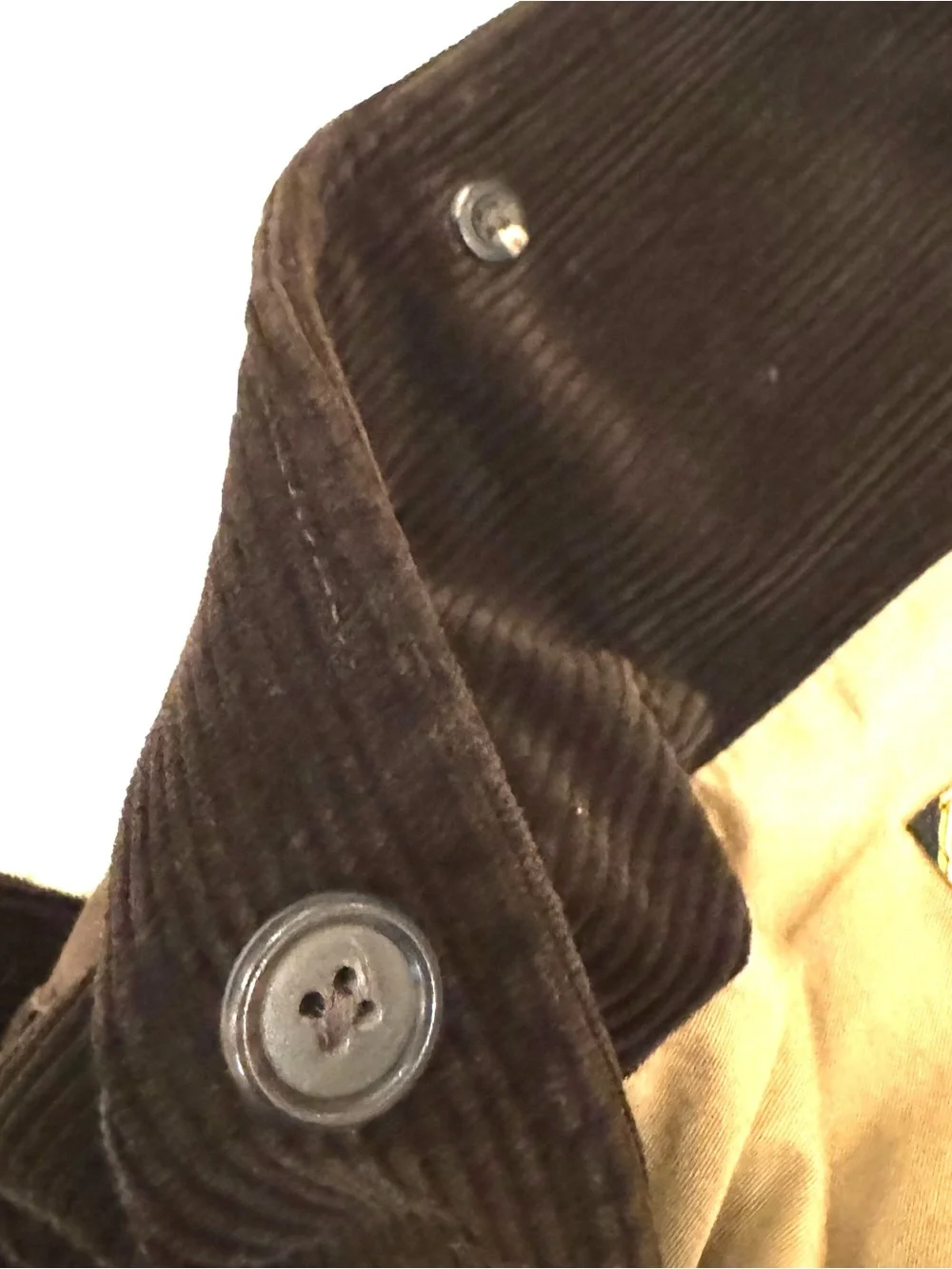 J. Crew Men's Dark Brown Corduroy Jacket